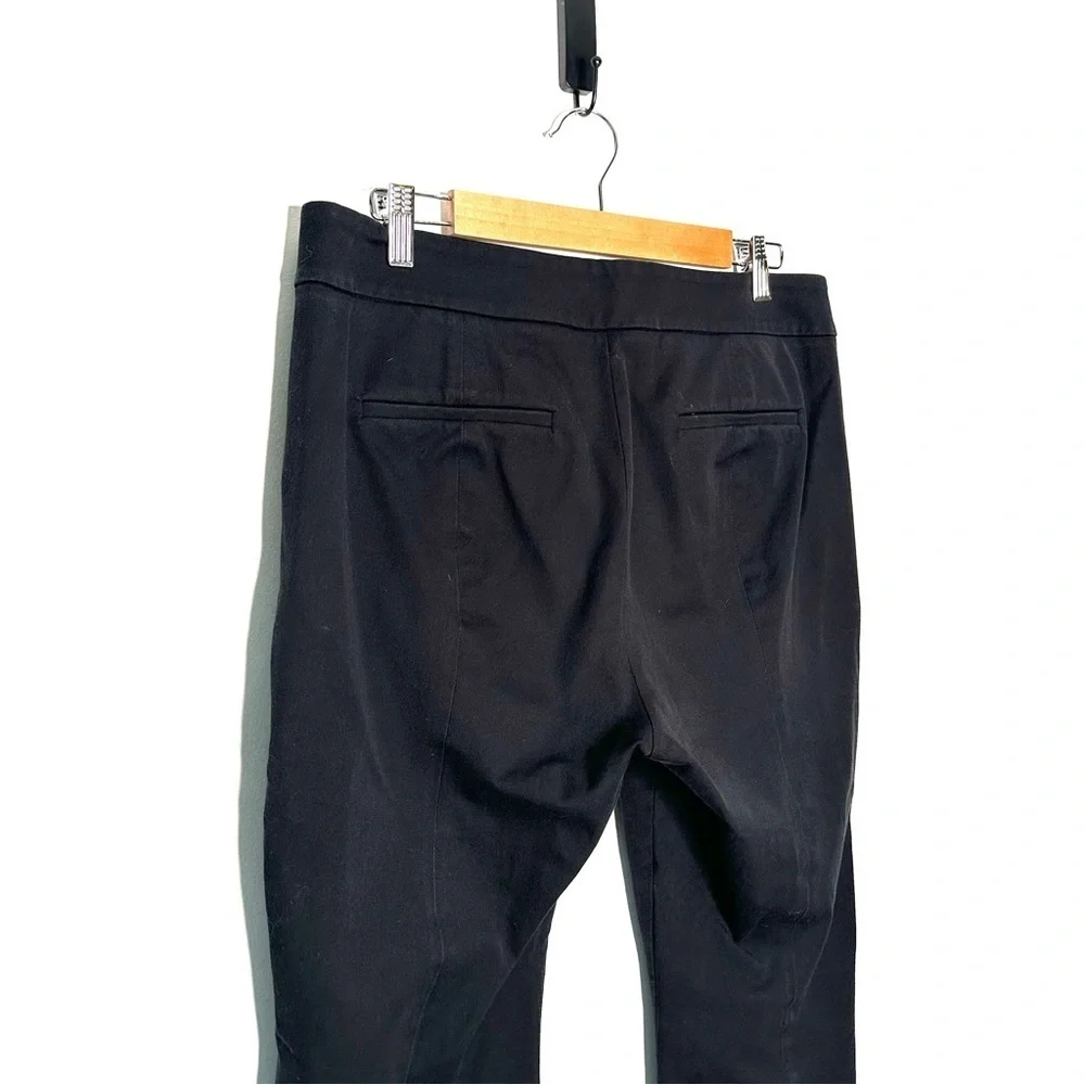 J. Crew | Black Remi Pant In Bi-stretch Cotton Size 12